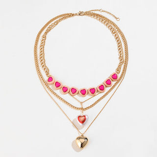 Multi-Layered Alloy Necklace