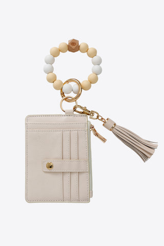 Beaded Bracelet Keychain with Wallet - Shop women Dresses & Apparel online | The Fashion Game - The Fashion Game