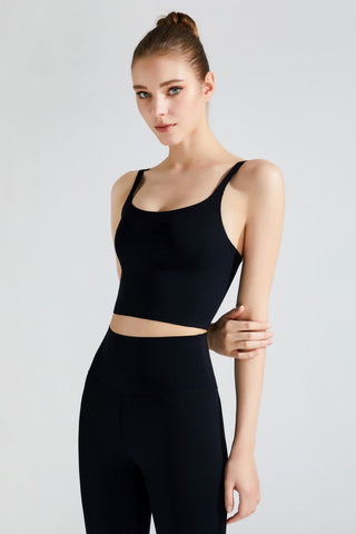 Scoop Neck Sports Bra - Shop women Dresses & Apparel online | The Fashion Game - The Fashion Game